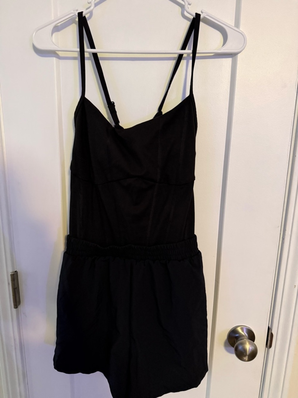 Pink/ Victoria Secret Black Spaghetti Strap Bathing Suit